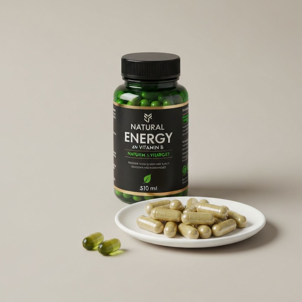 Men's natural energy support supplement